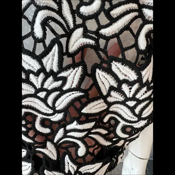 SANDRO Embroidered Lace Top - Picture 6 of 9